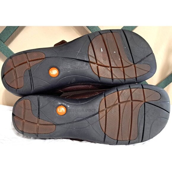 Clarks Unstructured Women's 9.5W Brown Leather MaryJane Shoes - Picture 8 of 10